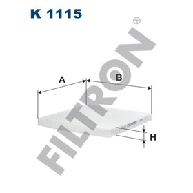 Фильтр салонный FILTRON K1115 3754964