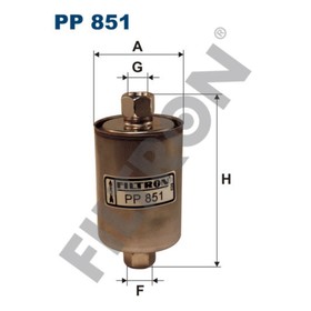Фильтр топливный FILTRON PP851 3755393