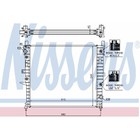 Радиатор системы охлаждения NISSENS 62788A 3755207 - фото 79984