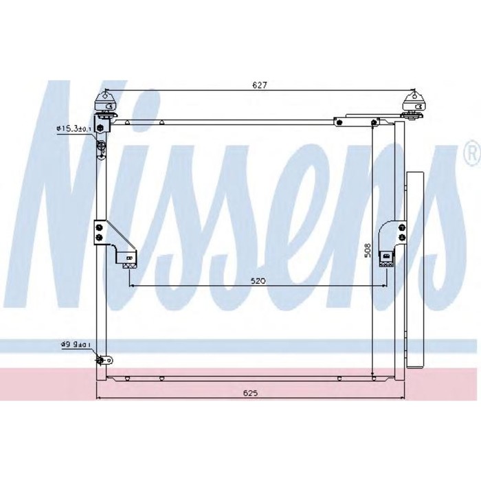 Радиатор кондиционера NISSENS 940367