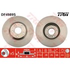 Диск тормозной TRW DF4989S 3758443 - фото 80078