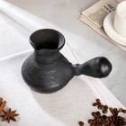 Турка для кофе"Чёрная керамика" Турка для кофе"Чёрная керамика"