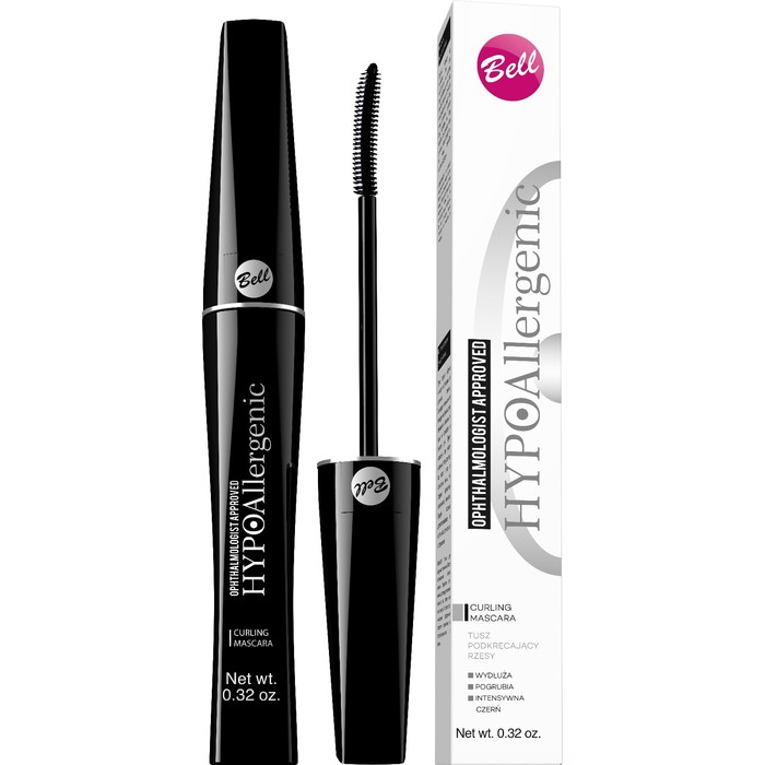 Тушь для ресниц подкручивающая Bell Hypoallergenic Curling Mascara тон 01, 9 мл