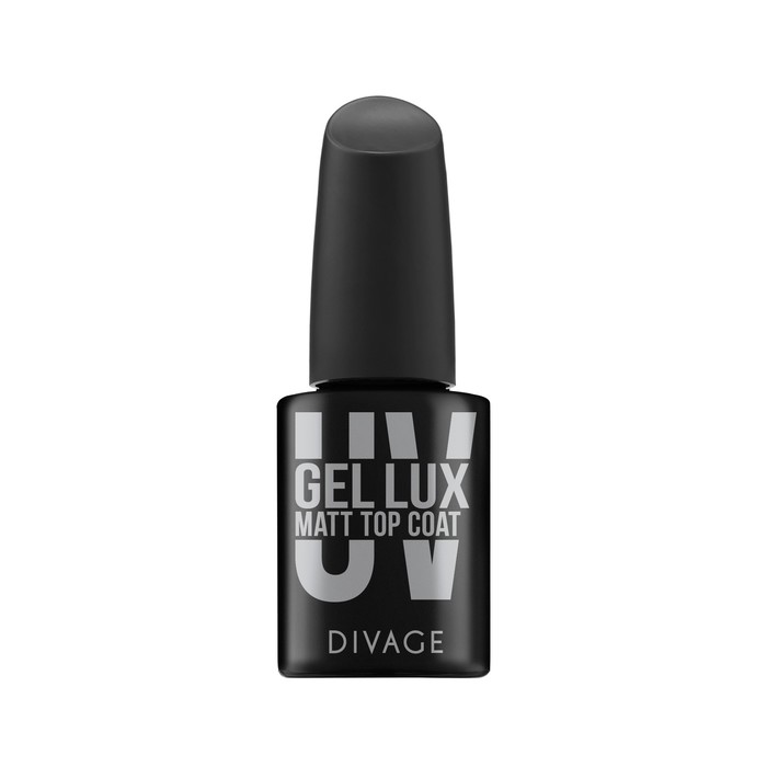 Топ-покрытие для ногтей Divage матовое Uv Gel Lux matt, 12 мл