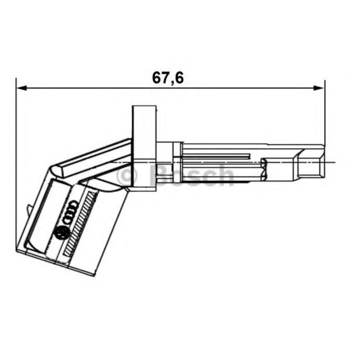 Датчик ABS Bosch 0265007928