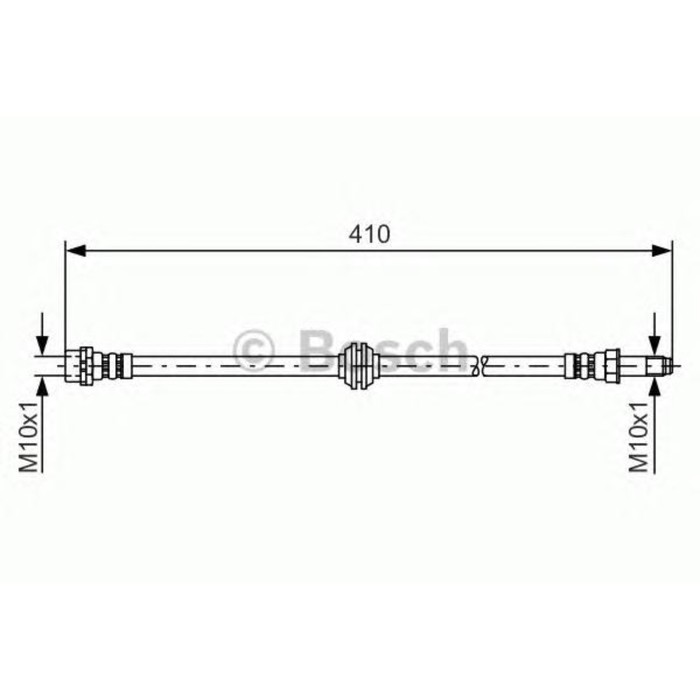 Шланг тормозной BOSCH 1987476753