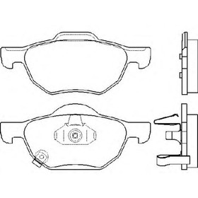 Колодки тормозные  BREMBO P28036 3766229