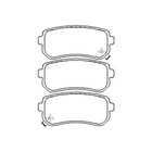 Колодки тормозные  BREMBO P30025 3766240 - фото 80192