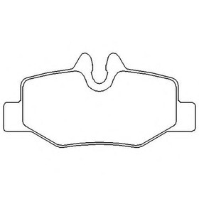 Колодки тормозные  BREMBO P50051 3766257