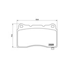 Колодки тормозные  BREMBO P59079 3766281 - фото 80196