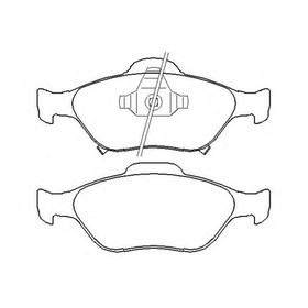 Колодки тормозные  BREMBO P83085 3766305
