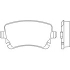 Колодки тормозные  BREMBO P85076 3766315 - фото 80201