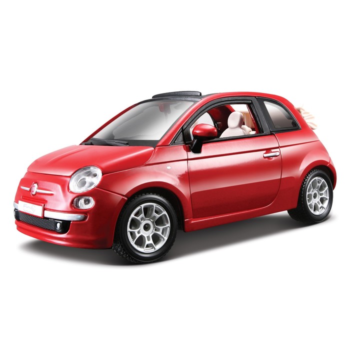 Коллекционная модель машины Fiat Nuova 500 Cabrio, масштаб 1:18