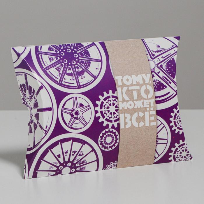 Коробка сборная фигурная «Тому кто может всё», 19 х 14 х 4 см