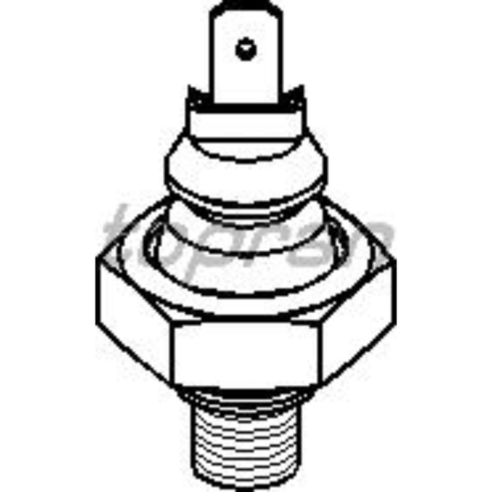 Датчик давления масла  HANS PRIES 101107755