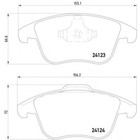 Колодки тормозные  TEXTAR 2412301 3769585 - фото 80308