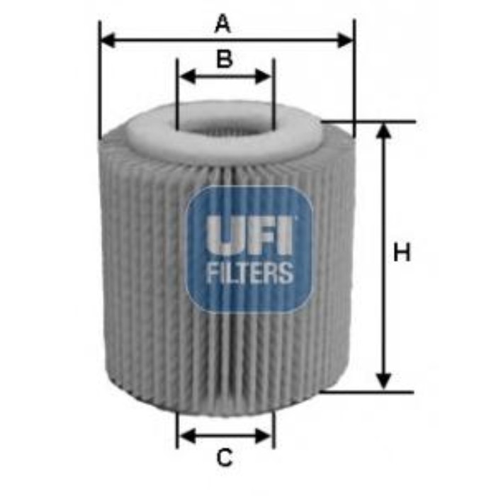 Фильтр масляный UFI 2515000