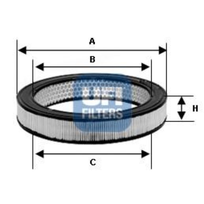 Фильтр воздушный UFI 2771900