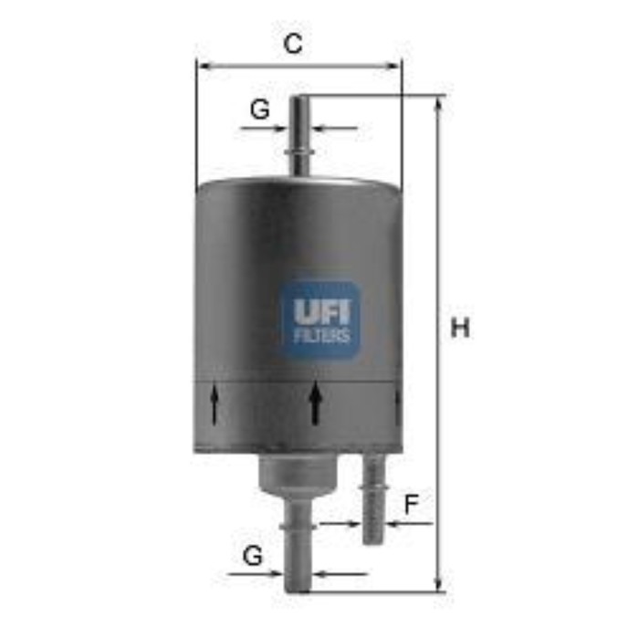 Фильтр топливный UFI 3183000