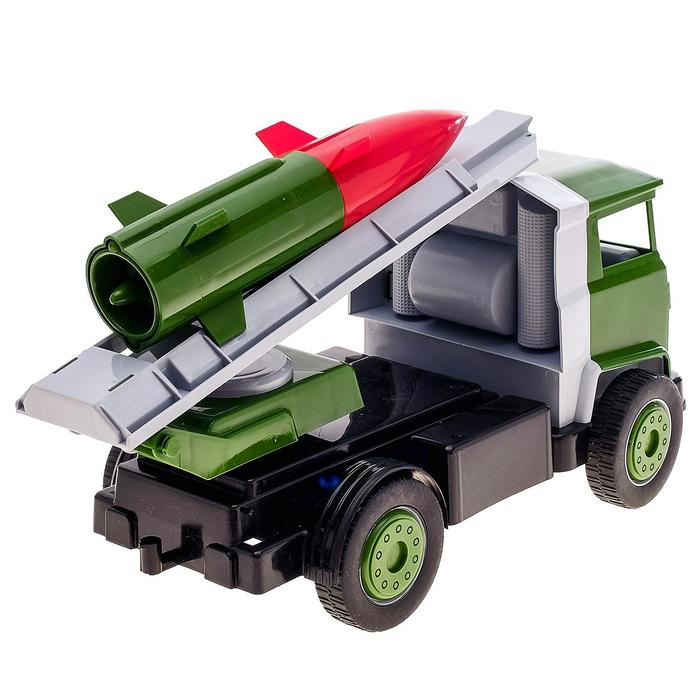 "Военный автомобиль с ракетой"