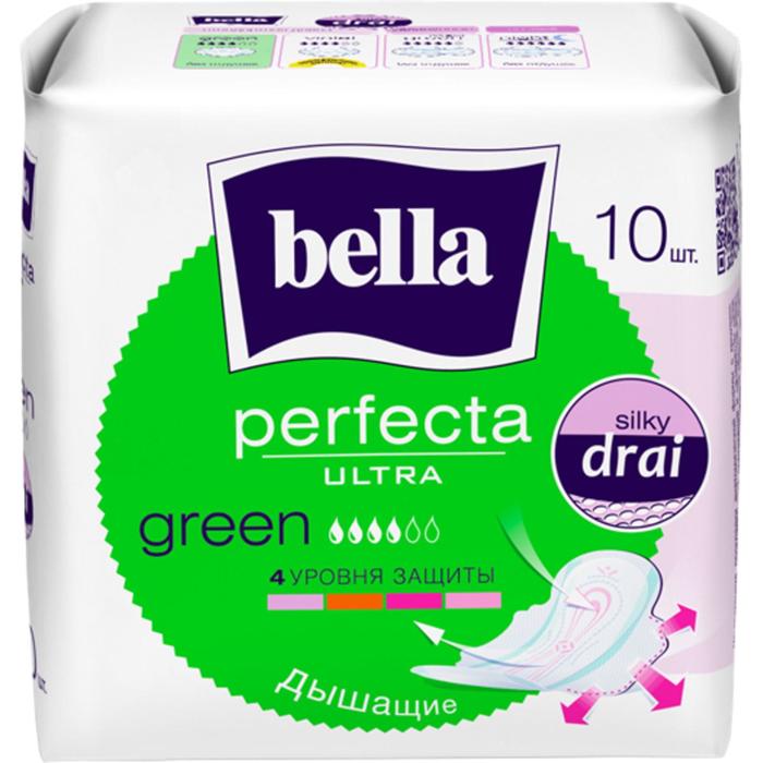 Гигиенические прокладки Bella Perfecta ULTRA Green, 10 шт