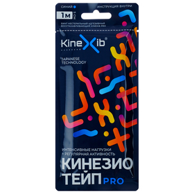 Кинезио-тейп Kinexib Pro, 5 см х 1 м, синий в Донецке