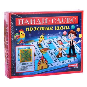 Настольная игра №58 «Найди слово: Простые шаги» 3794409