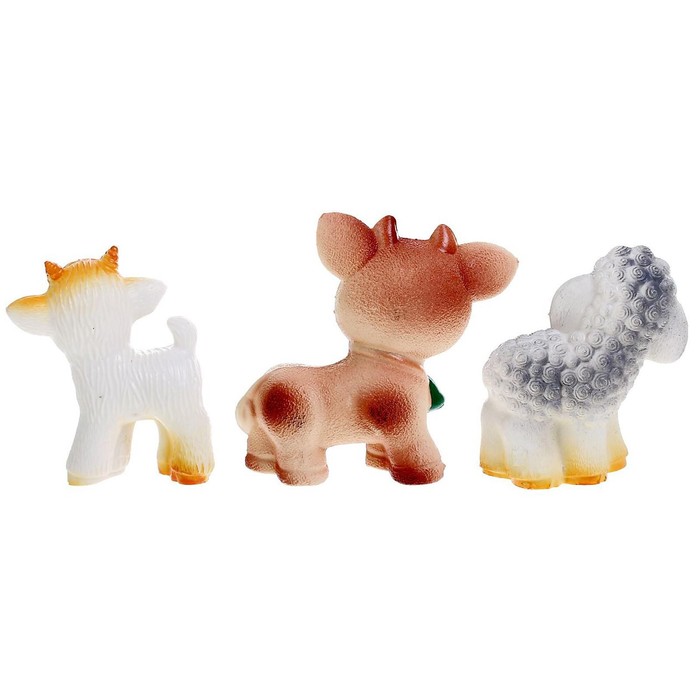 Набор резиновых игрушек «Бабушкино Подворье» - фото 797583204