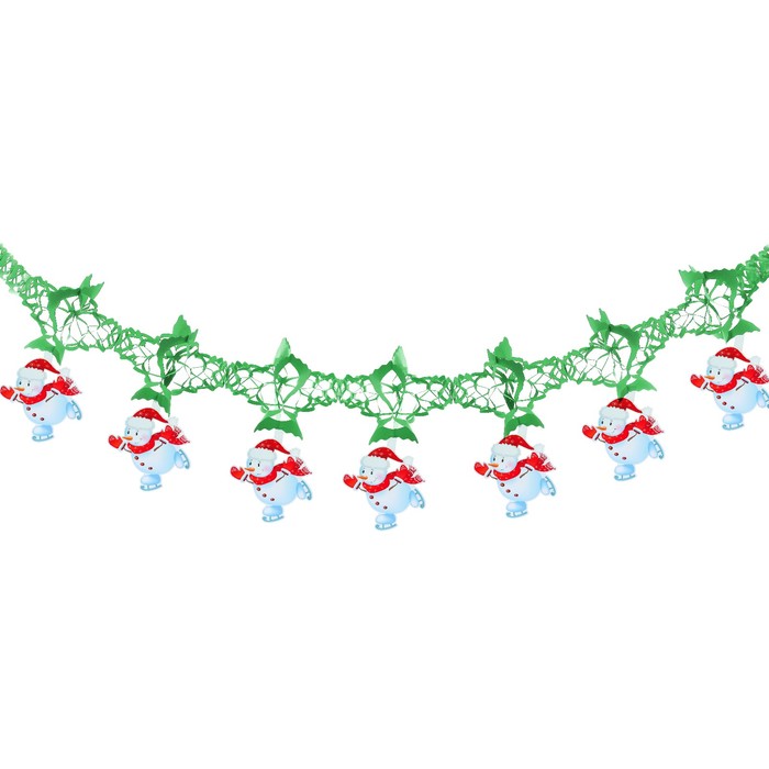 Гирлянда новогодняя &quot;Снеговик&quot;