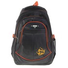 Рюкзак молодежный Sport Star 2 отдела, 2 наружных кармана, 2 боковых кармана, оранжевый