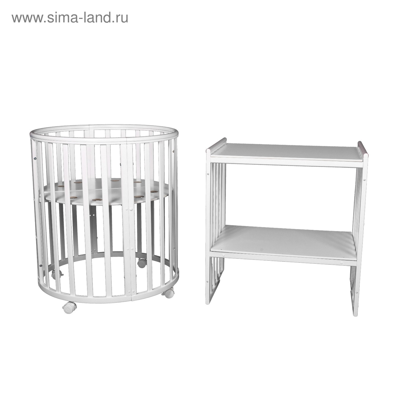 Фото Детских Круглые Кроватки