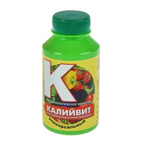 Kaliyvit fertilizer universal, concentrated, PET bottle, 220 ml. 