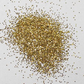 Наполнитель для шара «Блёстки», 0.4 мм, 500 г, цвет золотой
