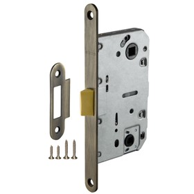 Защелка врезная Fuaro PLASTIC P96WC-50 AB, цвет бронза