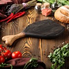 Доска разделочная, для подачи Round, 38х21 см, массив ясеня Доска разделочная, для подачи Round, 38х21 см, массив ясеня