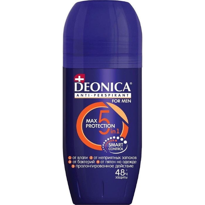 Антиперспирант роликовый Deonica for men protection 5, 45 мл