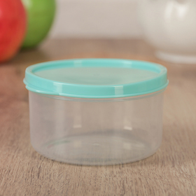 The food container 300 ml, colour cyan