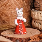 Сувенир «Зайчиха», 4,5×4,5×10 см, каргопольская игрушка Сувенир «Зайчиха», 4,5×4,5×10 см, каргопольская игрушка