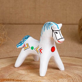 Сувенир «Конь», 5,5×6×8 см, каргопольская игрушка в Донецке