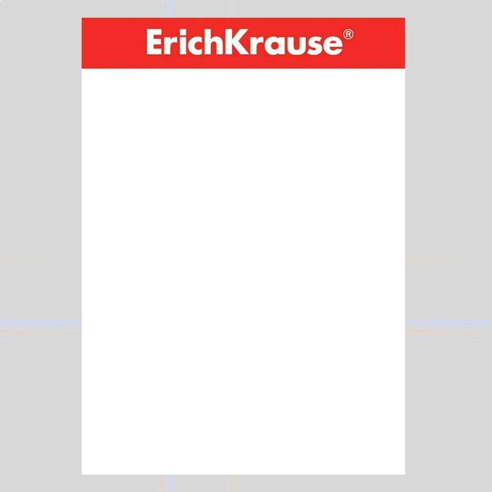 Чеккер с логотипом Erich Krause, 105х148 мм