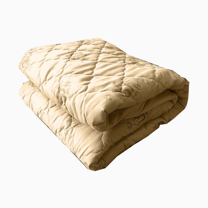 Одеяло Верблюжья шерсть 140х205 см 150 гр, пэ, конверт - фото 798024909