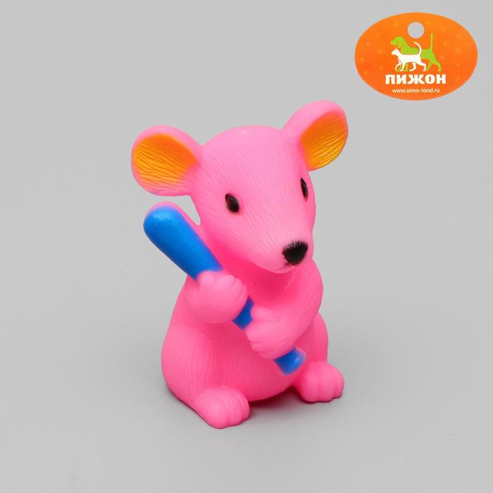 Игрушка пищащая &quot;Мышь&quot;, 9 см,