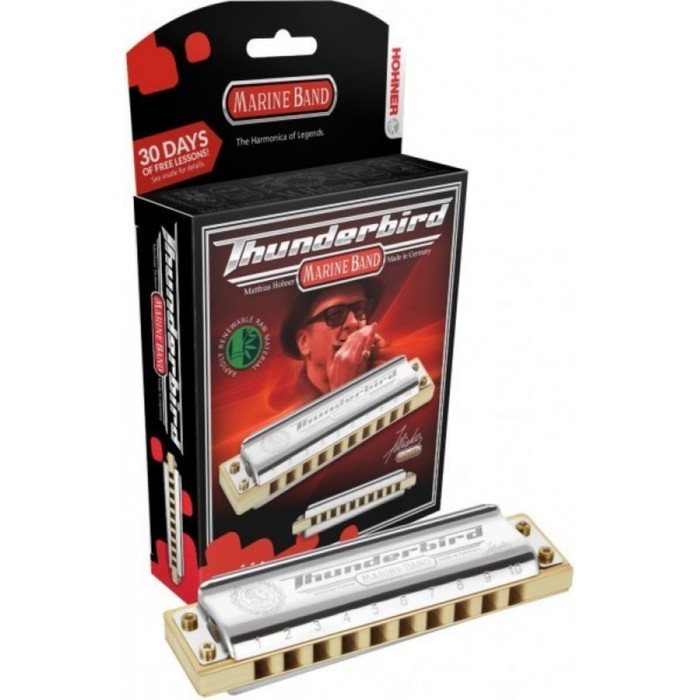 Губная гармошка HOHNER Marine Band Thunderbird Low E (M201115x)