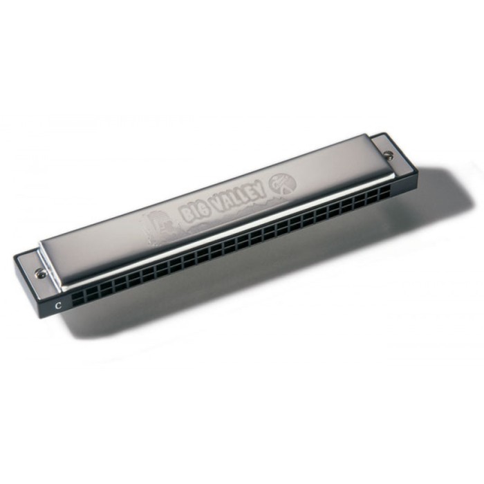 Губная гармошка HOHNER Big Valley 2550/48 С (M255001) - Tremolo, 24/24 отв., 48 яз.