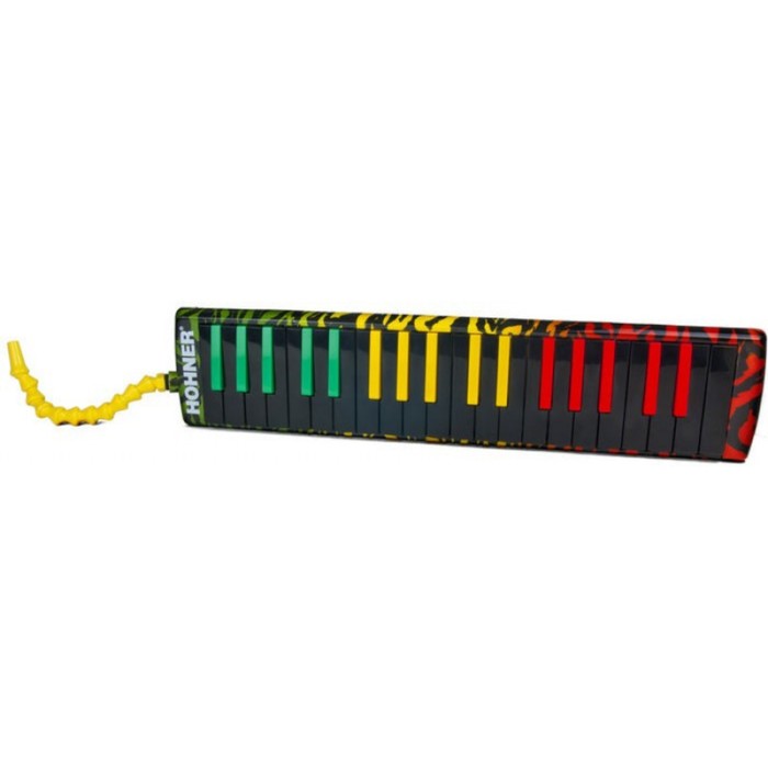 Духовая мелодика HOHNER AirBoard Rasta 37 37 клавиш,  (C94453)