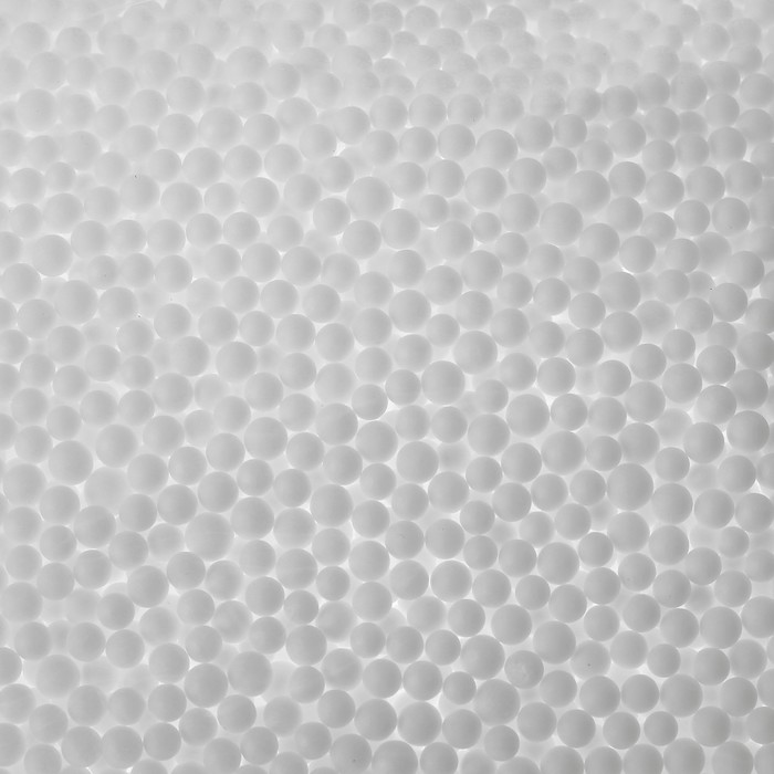 Наполнитель для шаров и слаймов «Пенопласт», 0,3 см, 20 г, цвет белый