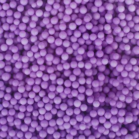 Наполнитель для шаров и слаймов «Пенопласт», 0,3 см, 20 г, цвет фиолетовый