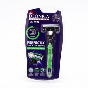 Бритва Deonica for men 3 лезвия со сменной кассетой