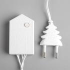 Гирлянда «Нить» 5 м, IP20, белая нить, 50 LED, свечение мульти, 8 режимов, 220 В 3556771