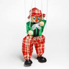 Дергунчик - марионетка на ниточках "Клоун в шляпе", цвета МИКС | Иконка | vlarni-land